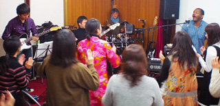 レッスン中 レッスン中